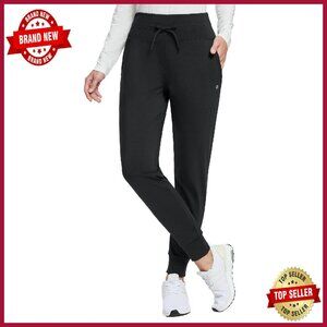 Fleece Lined Water-Resistant Joggers Winter Thermal Pants Hiking Running